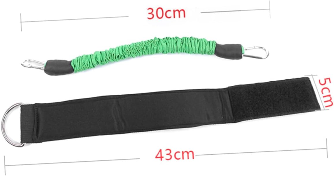 HEMOTON Bande de Résistance Élastique pour Cheville Entraînement Agility et Musculation Corde Extensible pour Sport à Fitness Yoga et Couleurs Aléatoires Couleur Couleur Aléatoire