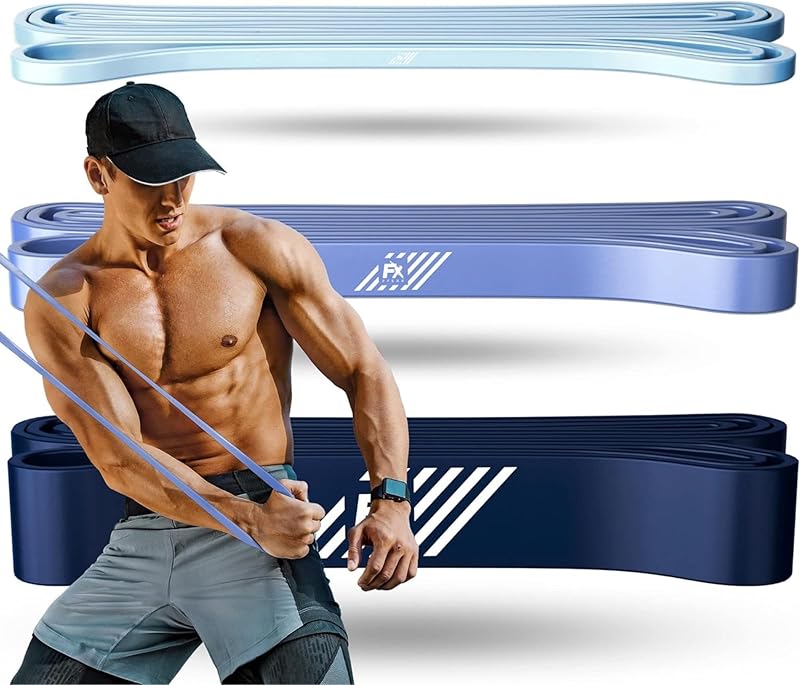 FX FFEXS Premium Resistance Bands Elastic Exercise Pull Up Chin Traction