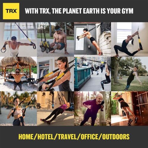 TRX PRO 3 Suspension Trainer Home Gym Workout Equipment Resistance Straps