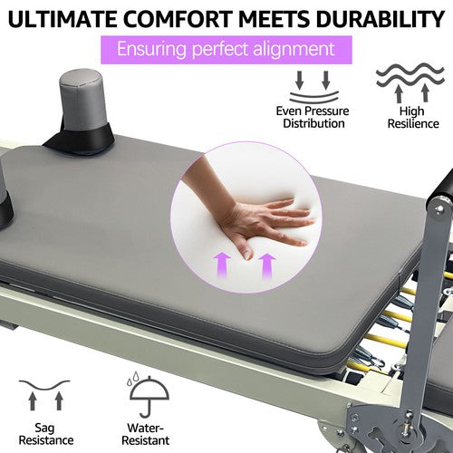Pilates Reformer Foldable Reformer Pilates Machine & Equipment for Home Use