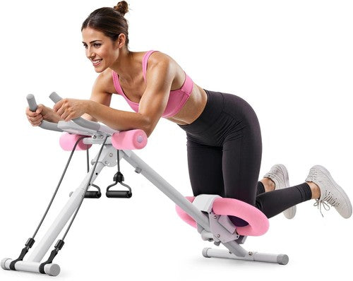 Ab Machine, Ab Workout Equipment, Adjustable Ab Trainer Machine for Abs Workout