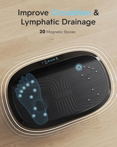 Vibration Plate-4D & Oscillation Two Types Vibration Platform Whole Body Workout