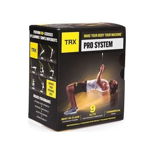 TRX PRO 4 Suspension Trainer Home Gym Workout Equipment Resistance Straps