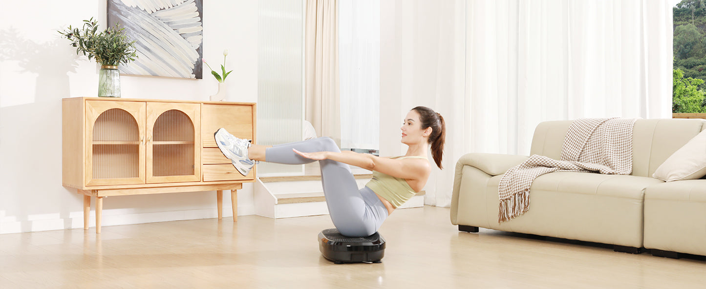 Vibration Plate-4D & Oscillation Two Types Vibration Platform Whole Body Workout