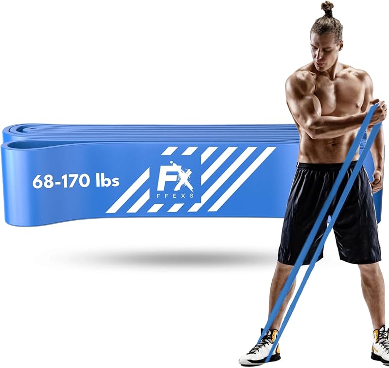 FX FFEXS Premium Resistance Bands Elastic Exercise Pull Up Chin Traction