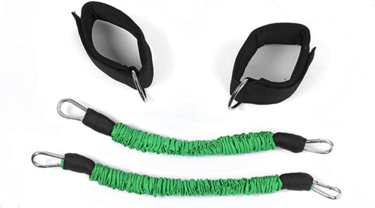 HEMOTON Bande de Résistance Élastique pour Cheville Entraînement Agility et Musculation Corde Extensible pour Sport à Fitness Yoga et Couleurs Aléatoires Couleur Couleur Aléatoire
