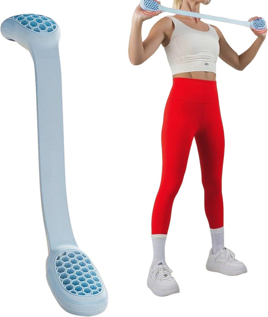 Bande de résistance au fitness - Traineur de force de poignée 2 en 1 | Corde à traction ergonomique, entraînement arrière et bras, matériel durable, yoga, gymnase à domicile, garçons des athlètes, équ