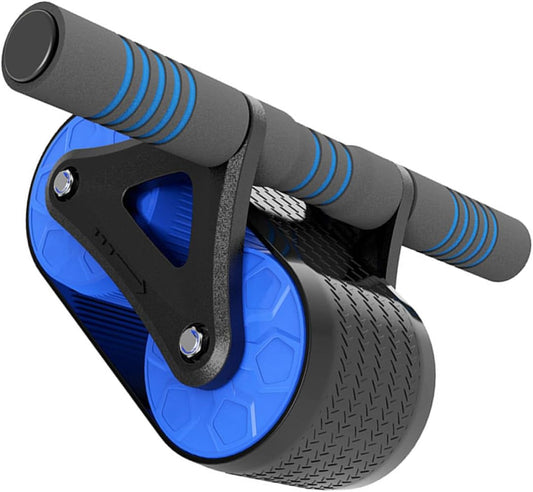 HEMOTON 1 Pièce appareil de fitness gym set fitness materiel roue abdominale rouleau ab entraînements de base un B rouleau d'entraînement pour l'abdomen rouleau d'exercice abdominal Blue