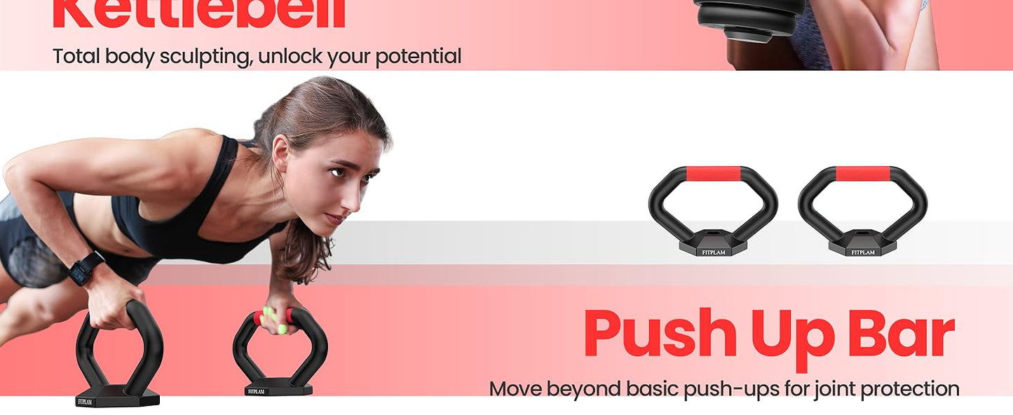 Adjustable Dumbbells 20lbs Set 10lb each with Connector 4 in 1 Dumbbells Set